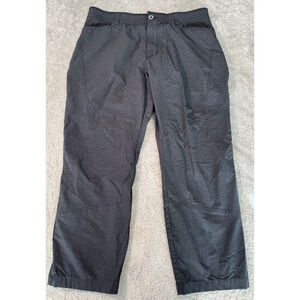 Kuhl Deceptr Charcoal Gray Outdoor Hiking Pants Measures 34x25 (Tag 36x30)